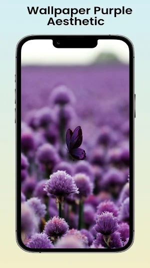 Wallpaper Purple Aesthetic Screenshot 2