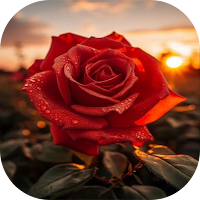 Red Flowers and Roses