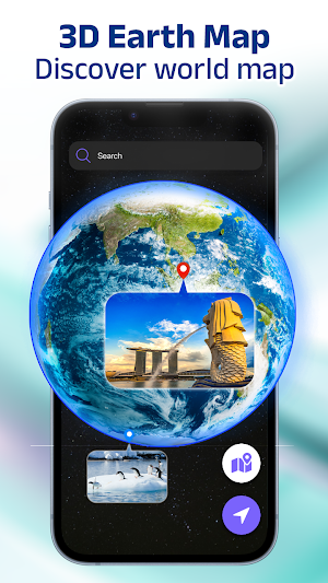 Live Satellite - Earth Map 3D Screenshot 0