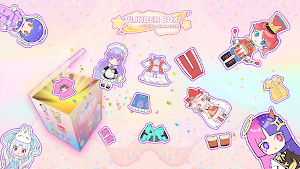 Vlinder Box：GoCha Character & Dress Up Games Screenshot 1