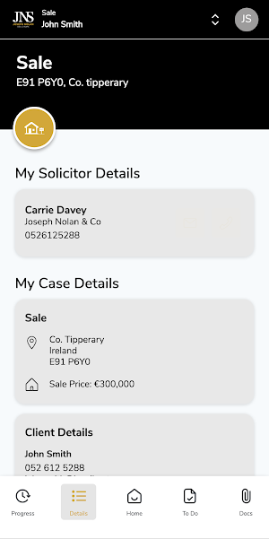 Joseph Nolan Solicitors Screenshot 3