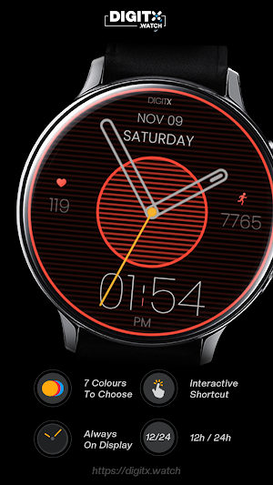 Miami Vice Hybrid Watch Face Screenshot 1