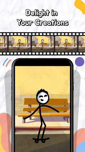 Animaker, stickman animation Screenshot 3