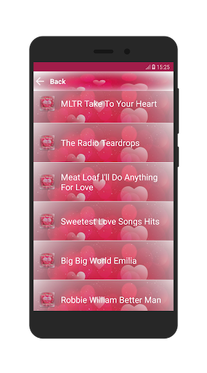 Love Songs Evergreen Hits Screenshot 0