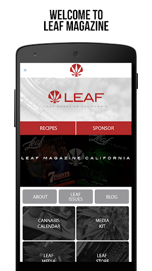 Leaf Magazine Screenshot 0