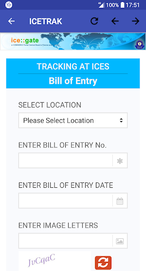 ICETRAK - CBEC Screenshot 3