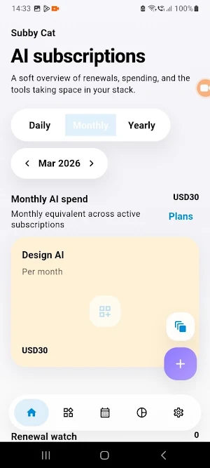 MoneyCat: Orange Finance Screenshot 2