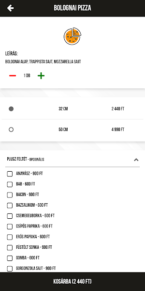 Harap6 Gyorsétterem Screenshot 3