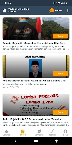 Yayasan Mujahidin Kalbar Screenshot 2