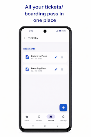 Ticket Reminder: Train & Bus Screenshot 2