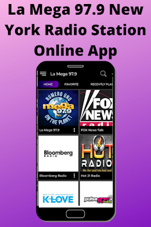 La Mega 97.9 New York Radio Station Online App Screenshot 3