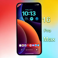 Launcher: iOS 16 Pro Max Theme