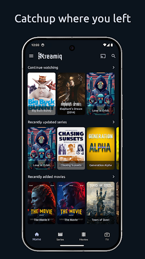 Streamiq – IPTV Player Screenshot 0