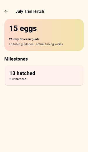 Hatch Batch Clock Screenshot 2