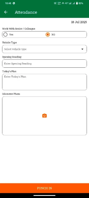 Amvico Team App Screenshot 1