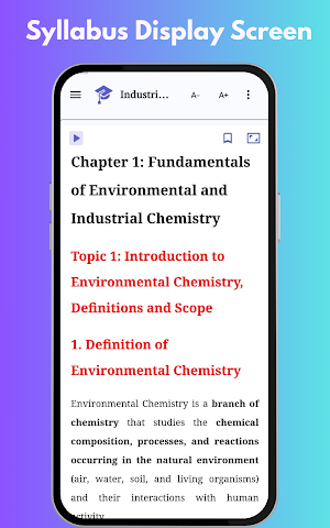 Industrial and Env Chemistry Screenshot 3