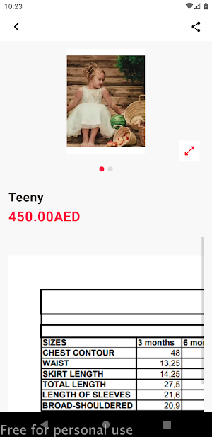 LA JOLIE childrenboutique Screenshot 1