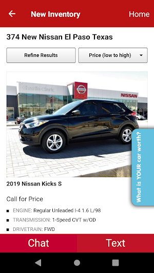 Charlie Clark Nissan El Paso Screenshot 3