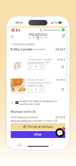 Valserena: Parmigiano Reggiano Screenshot 0