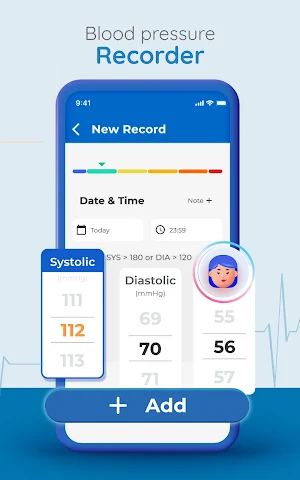 Blood Pressure Tracker Screenshot 1