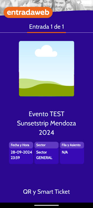 Entradaweb - QR y Smart Ticket Screenshot 3