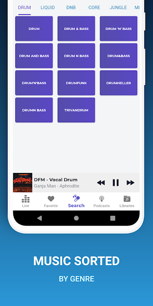 DNB Radio: Drum and Bass Music Screenshot 3