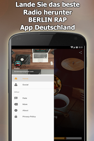Radio BERLIN RAP Online Kostenlos Deutschland Screenshot 2