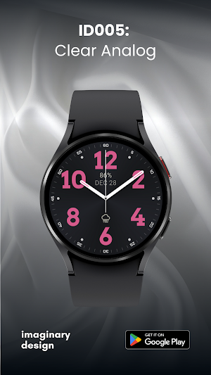 ID005: Clear Analog Face Screenshot 3