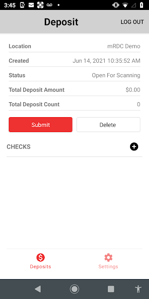 First Bank mRDC Screenshot 2