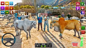 Animal Truck Simulator Game 3D Screenshot 2