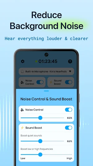 Sound Amplifier: Volume Boost Screenshot 2