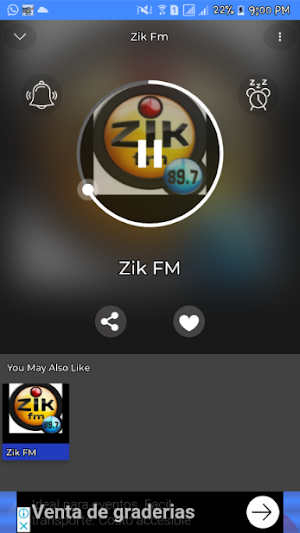 Zik Fm Senegal Zik Fm 89.7 Zik Fm Dakar Screenshot 3