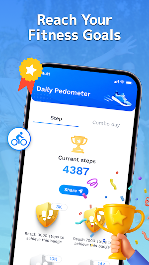 Step Counter - Daily Walker Screenshot 2