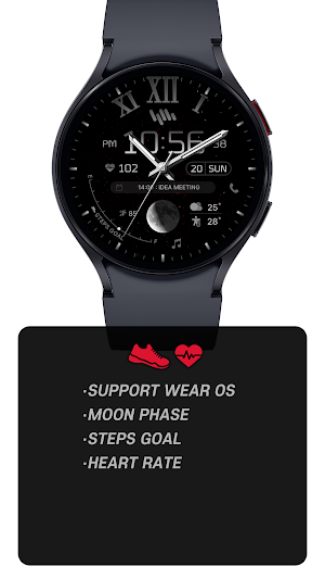 SamWatch Space Analog 2 Screenshot 1