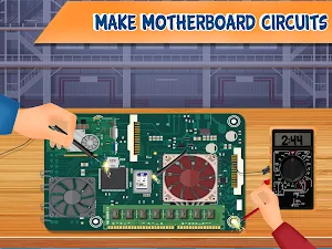 Laptop Maker Factory: PC Repair Master Screenshot 3
