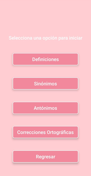 Vocabulario Quiz - Preguntas Screenshot 0