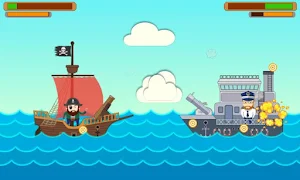 Naval battle. Screenshot 3