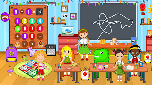 Pretend Play School Life Games Screenshot 0