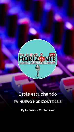 FM NUEVO HORIZONTE 98.5 SJ Screenshot 0