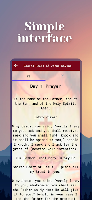 Sacred Heart of Jesus Novena Screenshot 1
