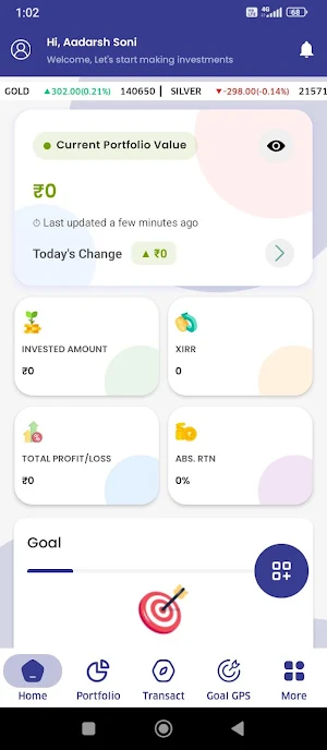 Wiseinvest My Portfolio Screenshot 2