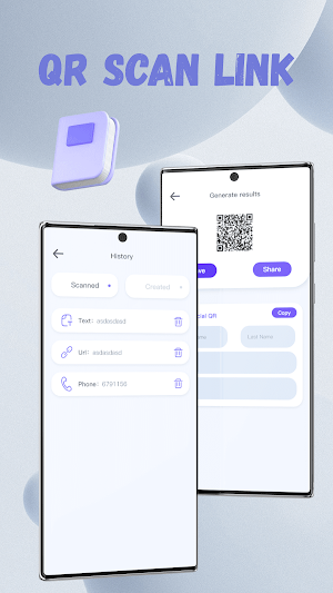 QR Scan Link Screenshot 1
