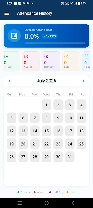 Purvanchal Parent App Screenshot 2