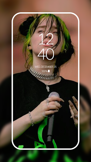 Billie Eilish Wallpaper 4K HD - 빌리 아일리시 배경화면 Screenshot 1