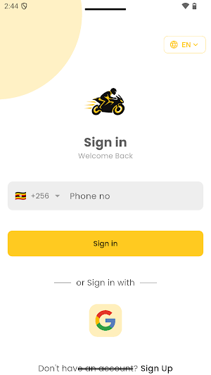 RideCore Screenshot 1