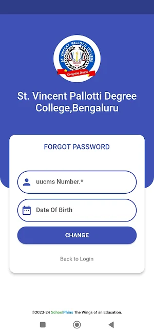 ST.VINCENT DEGREE COLLEGE Screenshot 1