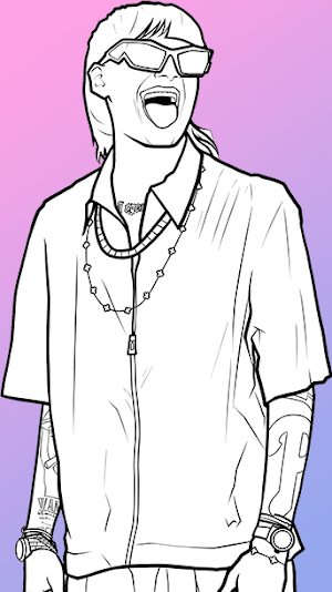 Peso Pluma Coloring Book Screenshot 2