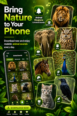 Animal Ringtones:Animal Sounds Screenshot 1