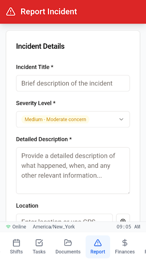 Statement Security Staff Screenshot 3