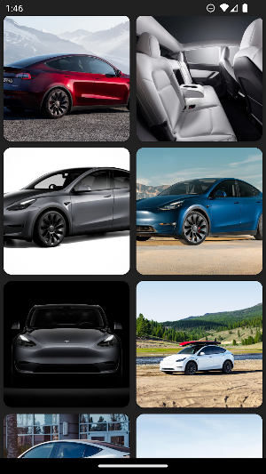 Tesla Cyber SEXY Wallpaper Screenshot 1